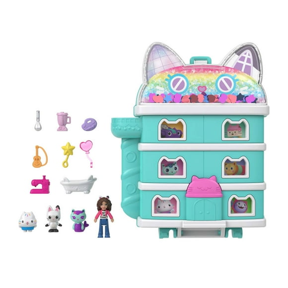 Set de Juego Mattel Polly Pocket Compacto Gabby's Dollhouse