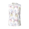 thumbnail image 6 of Lsque Hand Drawn Rabbit Print Men's Cotton Blend Sleeveless Muscle Shirts (S-3XL)- Moisture Wicking, Odor Protection, UPF 30+,3X-Large, 6 of 8