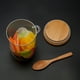 thumbnail image 3 of Tarros de Vidrio HerméTicos con Tapas de Bambú y Cucharas de Bambú: Recipientes de Vidrio Duraderos y Decorativos para Frijoles, Té, AzúCar, Nueces, 3 of 5
