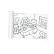 thumbnail image 3 of para colorear rollo pintura arte suministros para colorear pintura papel niñas estilo D Zulema rollo de colorear para niños, 3 of 8