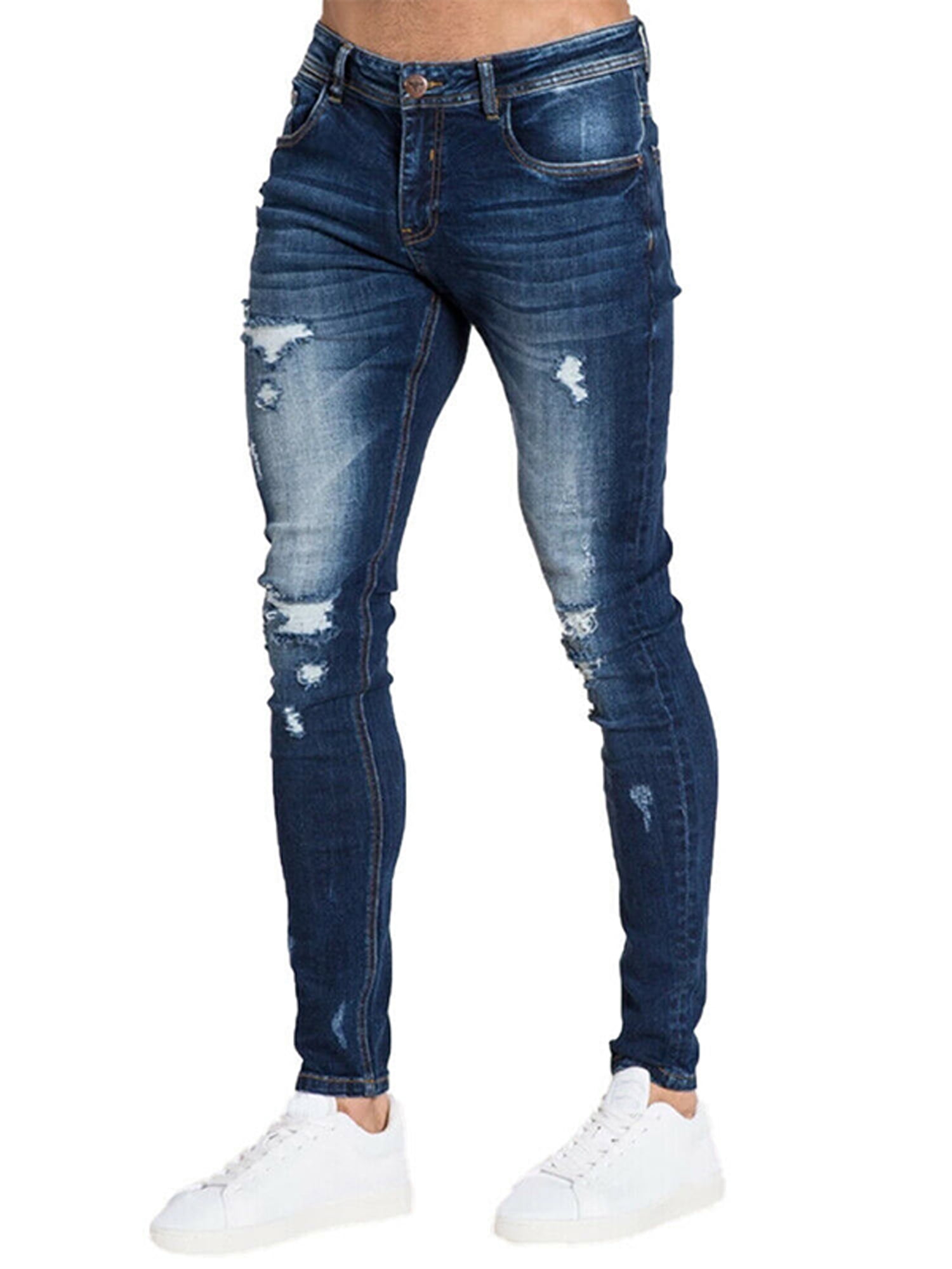 men's ripped pants