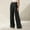 Black, variant on iHPH7 Palazzo Pants for Women, High Waisted Pants for Women, Summer Pants for Women, Chiffon Pants, Lounge Pants Women, Black L