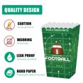 thumbnail image 3 of Football Tailgate Decorations Disposable Paper Popcorn Bucket Supplies , Football Theme Paper Party Decor Tray, 3 of 5