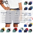 thumbnail image 3 of JOANKDMI 3-Pack Toddler Girls Casual Shorts Kids Summer Elastic Waist Play Shorts with Cute Ribbon Bowknot Lightweight Lounge Clothes for Little Girls Daily Wear, 3 of 9