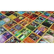 50 Shiny Foil Pokemon Cards Assorted Lot with No Duplicates