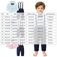 thumbnail image 3 of CAICJ98 Little Boy Clothes Suits Dress Shirt with Bow Tie Suspender Pants Gentleman Outfit Sets for Party, Prom, Wedding (Green,5-6 Years), 3 of 8