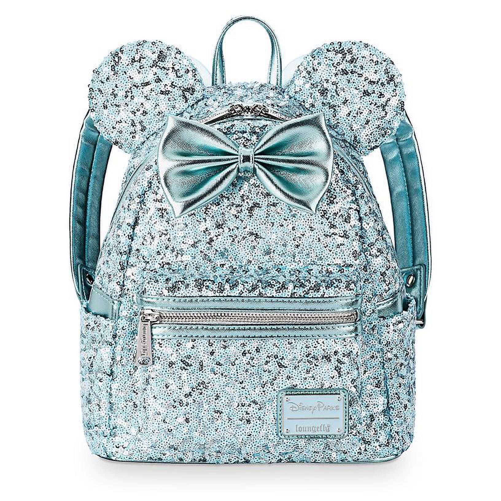 arendelle aqua mini backpack Disney Minnie Mouse Sequin Mini Backpack Arendelle Aqua New With Tags