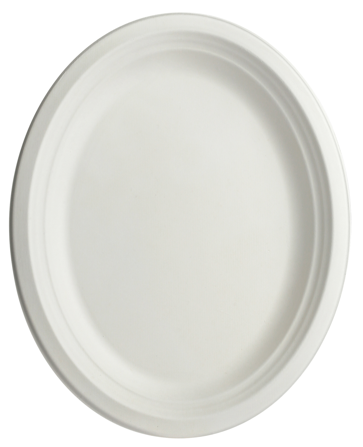 Brheez Sugar Cane Disposable Oval Plate or Serving Platter 10"x7.5