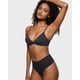 thumbnail image 5 of Sostén INLYRIC Inbarely Triángulo Bralette Escote Profundo Gris Talle S, 5 of 6