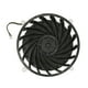 thumbnail image 3 of Ventilador de refrigeración interno G12L12MS1AH 56J14 12 V 1,9 A Reemplazo de enfriador interno universal de 17 aspas para consola de juegos PS5, 3 of 12