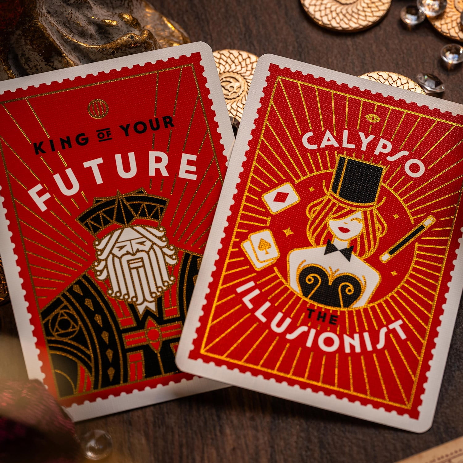 The Gentleman Thief (Secretus Rex) Playing Cards by Giovanni Meroni/TWI