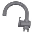 thumbnail image 2 of Fiocias Kitchen Sink Faucet Toy Simulation Pretend Play Toy Fake Faucet Cooking Accessories Interactive Educational Toy pp Material Suitable for Boys Girls Early Learning Gift Parent Light Gray, 2 of 8