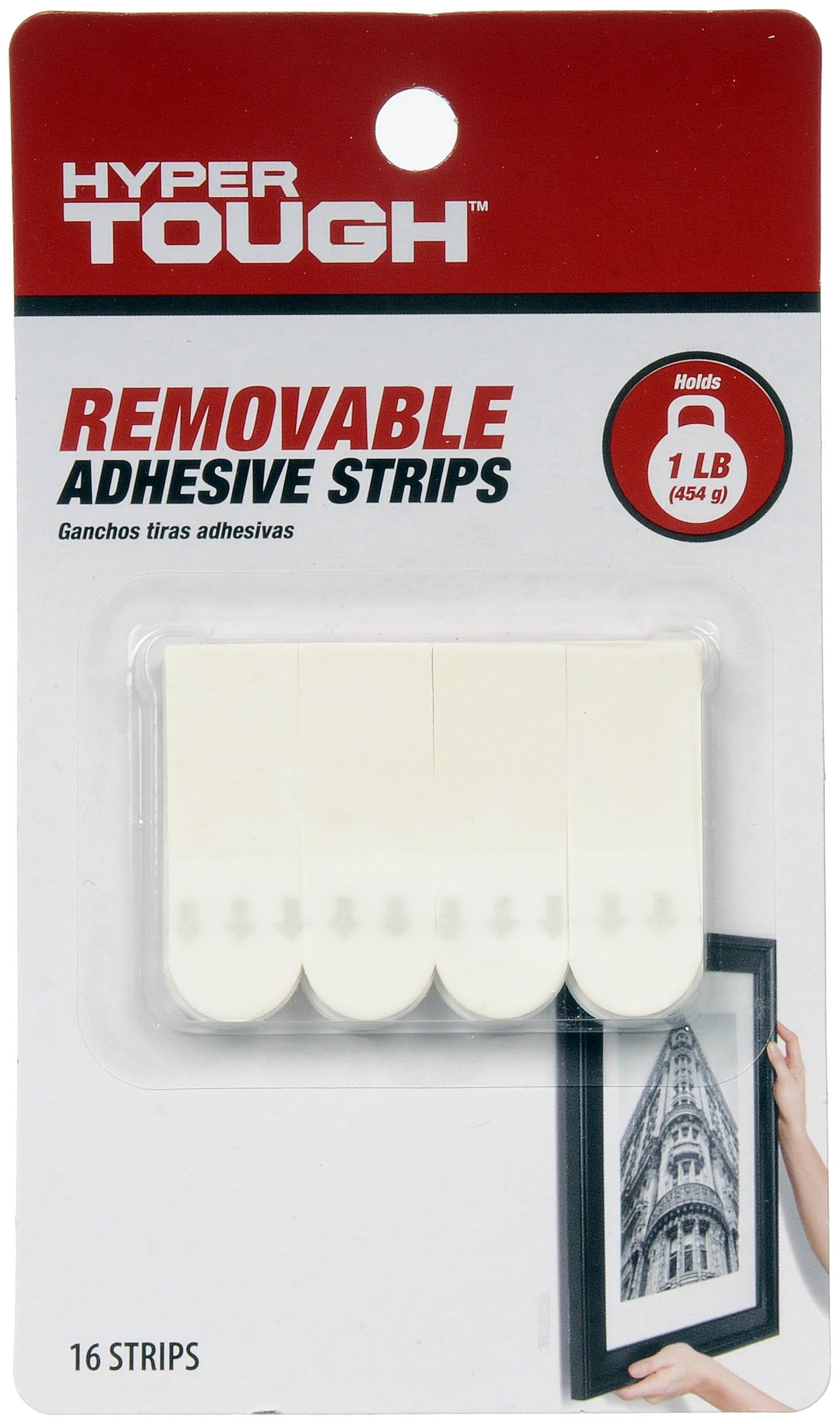 Hyper Tough Removable White Poster Strips