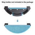 thumbnail image 2 of 6PCS Washable Mop Pad Robot Accessories for SL60D/SG60/SL61 Replacement Cloths Wipe Rags, 2 of 5