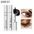 thumbnail image 2 of Máscara de pestañas negra QIBEST, sedosa, alargadora de pestañas, cosmética para ojos, maquillaje para pestañas, resistente al agua, máscara de pestañas gruesa, 2 of 5