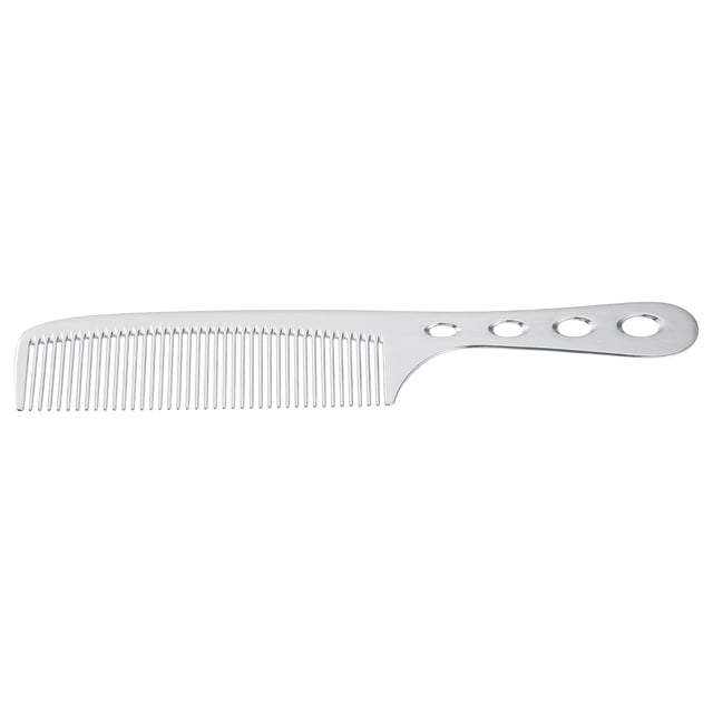 Vocoste Hair Comb All Purpose Detangling Dressing Comb Stainless Steel Silver Tone