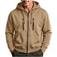 thumbnail image 3 of ZUBMGKTE Hoodies for Men Zip Up Hoodie Drawstring Casual Long Sleeve Pocket Hooded Sweatshirts, 3 of 7