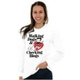 thumbnail image 4 of Betty Boop Funny Dogs and Blogs Cute Women's Long Sleeve T Shirt Brisco Brands S, 4 of 6