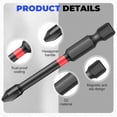 thumbnail image 3 of 46Piece Magnetic Impact Nut Driver Set, Magnetic Impact Nut Driver Set Universal Sockets Magnetic Nut Driver Set,1Set x Magnetic Nut Driver, 3 of 6