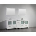 thumbnail image 4 of Vanity Art VA3036-84G 84 in. Double Sink Bathroom Vanity Set, Gray, 4 of 4