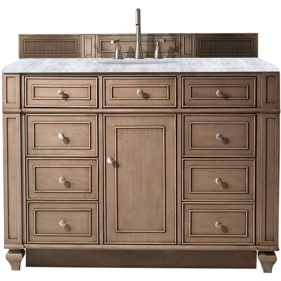 James Martin Vanities 157-V48-WW-3CAR Bristol 48" Free Standing Single Basin Hardwood