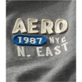 thumbnail image 2 of Aeropostale Nyc N-eas playera adornada con cuello en V para hombre, gris, mediano, 2 of 2