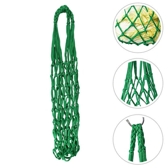 LULULION Hanging Feeders For Deer Nylon Mesh Green Simple Design 1Pc
