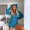Light Blue, variant on Hoodies for Women,Flash Picks Women's Long Sleeve Hooded Jumpsuit Pajamas Casual Winter Warm Rompe Sleepwear