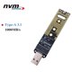 thumbnail image 5 of Adaptador USB NVME M.2 NVME SSD a USB 3.1 Adaptador 10Gbps USB3.1 Gen 2 para M2 NVMe 2230 2242 2260 2280 SSD, 5 of 5