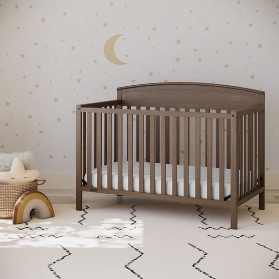 Graco Benton 5-in-1 Convertible Baby Crib, Hazelnut