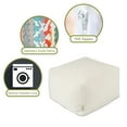 thumbnail image 6 of Majestic Home Goods Ottoman Pouf Sherpa Cream, 6 of 6
