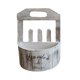 thumbnail image 2 of Light Grey Durable Plastic Flowerpot for Storage and Plant Display Perfect for Home or Office Use 6.5 Inches, 2 of 5