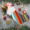 thumbnail image 6 of Coolnut Christmas Stocking Personalized Mexican Serape Stripes Large Candy Stocking Hanging Gift Xmas Stockings Decoration 1 PC for Family Holiday Party Ornaments Decor Fireplace, 6 of 7