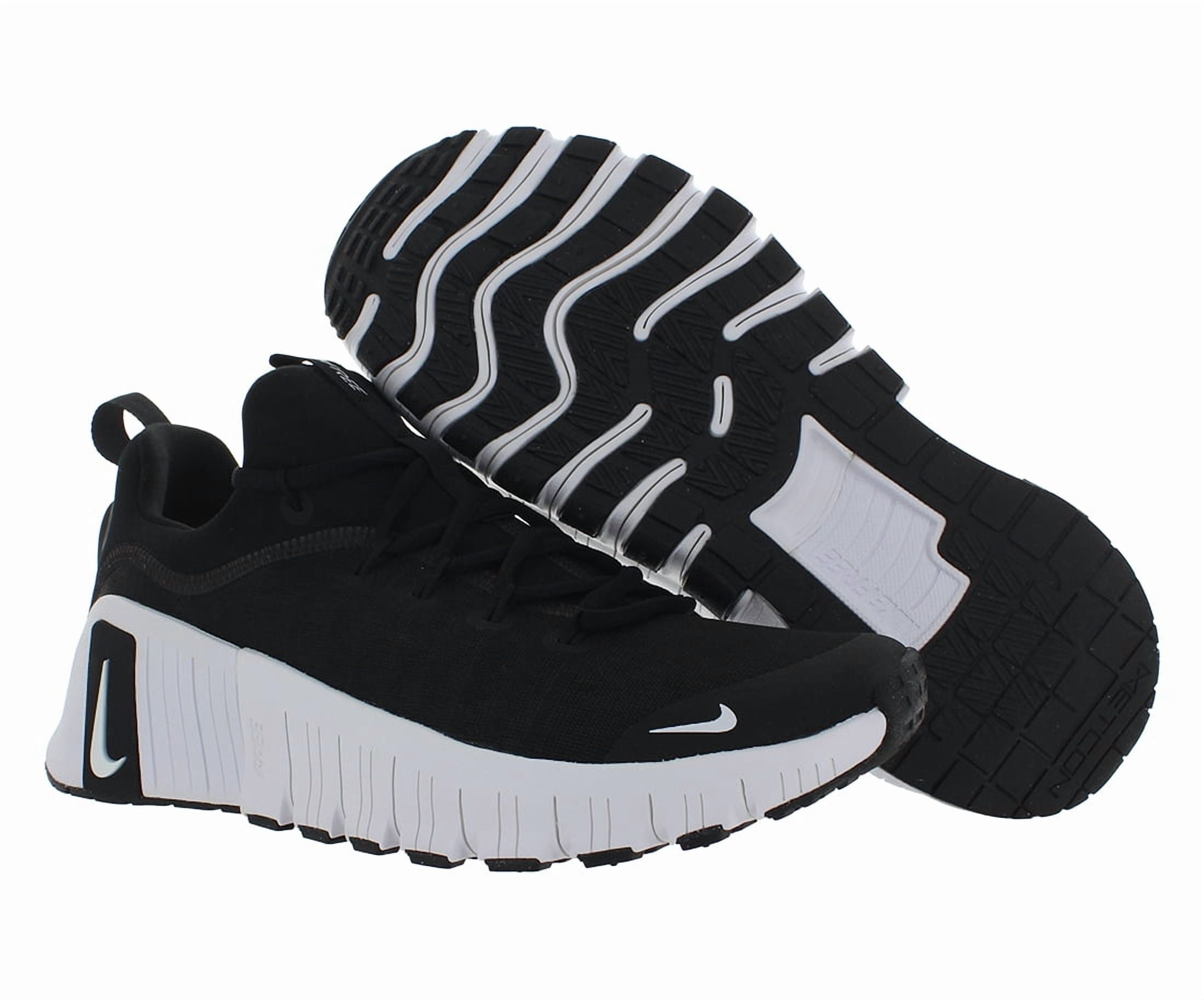 Nike Free Metcon 6 Womens Shoes Size 8, Color: Black/White