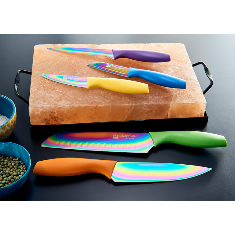 Hampton Forge Tomodachi™ Jewels 13-Pc. Knife Set with Kitchen Shears &  Matching Blade Guards - Macy's