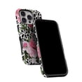 thumbnail image 5 of DesignSkinz Scratch-Resistant Hard Slim Case Compatible with iPhone 14 Pro Max (Compatible with MagSafe) - Trendy Floral On Animal Print V1, 5 of 9