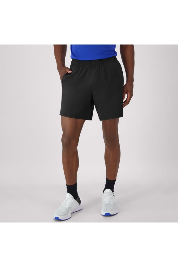 Moves Men's Performance Shorts, 6 Black L