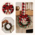 thumbnail image 6 of Qwtwty Artificial Christmas Wreath for Front Door, Winter Artificial Wreath Hanging Ornament for Xmas Wall Window Fireplace Decor, Christmas Decorations, 6 of 7
