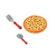 thumbnail image 2 of Pizza Toy Set Educational Toys Practical Play House Toy Kitchen Toys for Boy Gif Macarena  juguetes para cortar pizza, 2 of 8