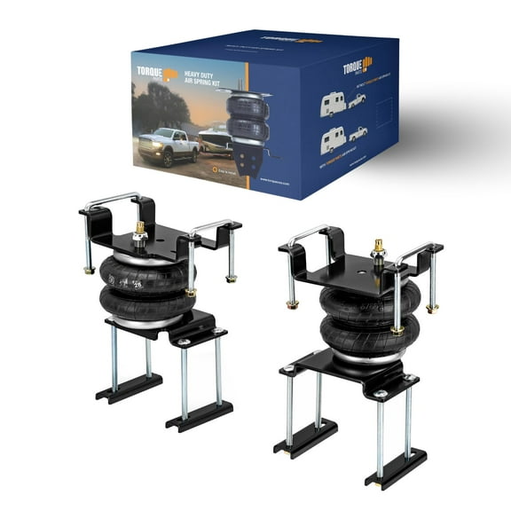 TORQUE Airbag Air Bag Suspension Kit for 2005-2020 Nissan Frontier 2WD 4WD Rear Helper Bag Spring Towing 5000 lbs (Replaces Firestone Ride Rite 2558) (TR2558)