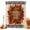 Brown, Orange, Black, variant on Happy Fall Shower Curtains for Bathroom, Maple Leaves Checked Thanksgiving Farmhouse Waterproof Fabric Shower Curtain, Decorative Bathroom Curtain for Bathtub, 36"x72", No Hooks Included