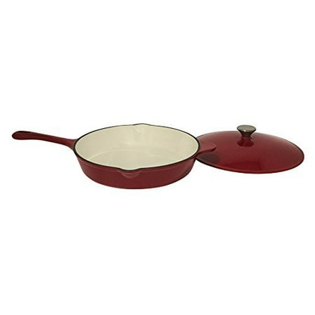skillet lid iron cast enamel uh spout useful covered inch dialog displays option button additional opens zoom