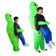 thumbnail image 3 of Kostum Tiup ET Alien anak-anak Dewasa Gaun Setelan Anime Kostum Cosplay Pesta Halloween Pria Wanita Anak laki-laki Perempuan, 3 of 3