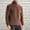Brown-Athletic-Men, variant on Zedker Sweatshirts for Men Long Sleeve Waffle Shirts Quarter Zip Loose Pullover Tops Lightweight Trendy Sweatshirts