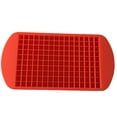 thumbnail image 2 of Frogued 160 Grids Silicone Square Ice Tray Cake Chocolate Jelly Mold DIY Baking Tool (Red,1pc), 2 of 13