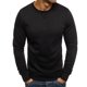 thumbnail image 2 of Moda hombre casual manga larga cuello redondo patchwork señoras tops sudaderas Pompotops oipoqjl18949, 2 of 3