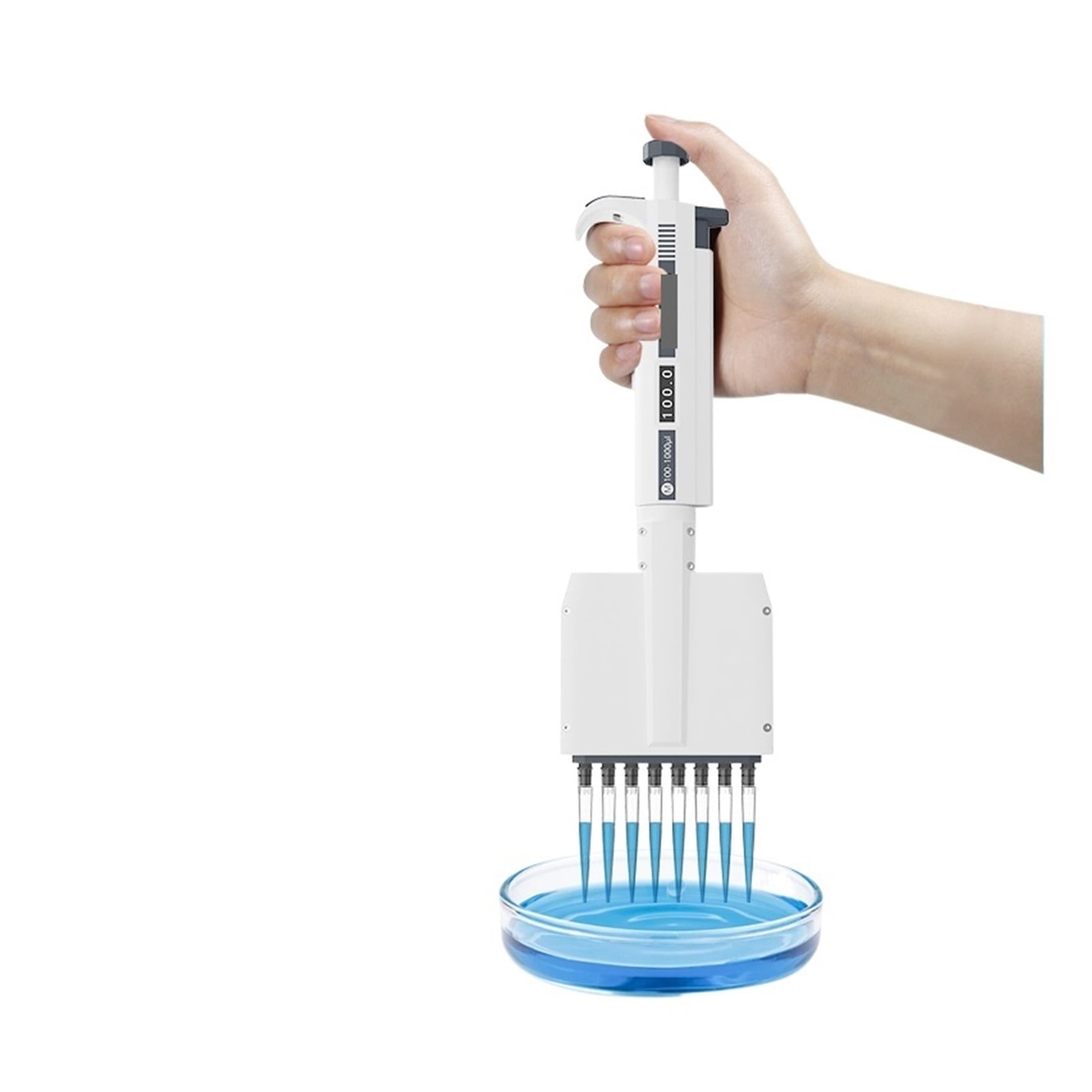 Multichannel Pipette Lab Supplies Variable Volume Micropipette 8 Channels 12 Channels Pipette Capacity: 0.5l - 300l