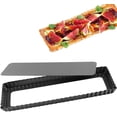 thumbnail image 1 of Cyimi Rectangular Tart Pan 14 Inch Nonstick Quiche Pie Pan with Removable Bottom Tart Pan for Pies, Quiche Bakeware, Cheese Cakes, Desserts, 1 of 7