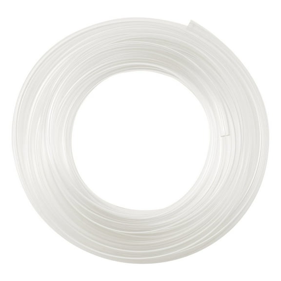 VEVOR Clear Vinyl Tubing, 3/8" ID x 1/2" OD, 50FT Plastic PVC Tubing, Flexible and Cuttable Clear Hose, 1/16 in Wall Thickness, High-strength PVC Mate