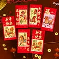 thumbnail image 2 of Year Of The Horse Red Envelopes With Gold Foil Embellishment For Chinese New Year And Weddings, 2 of 8
